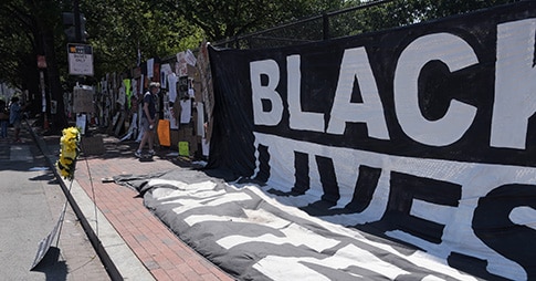 Black Lives Demonstration in WashingtonDC