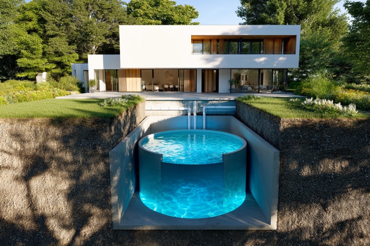 Ökologisch bauen mit Regenwasser: So integrieren Sie eine effiziente Regenwassernutzungsanlage in Ihr Haus.