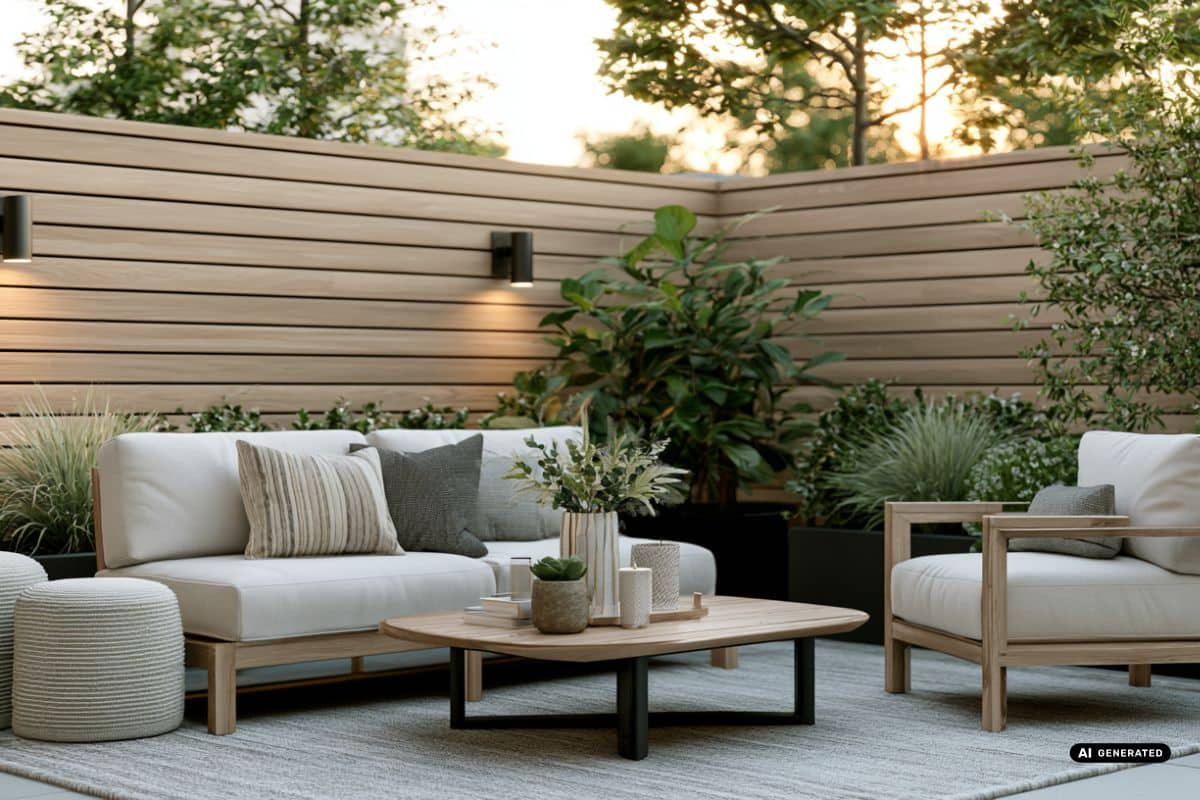 Outdoor-Oase mit maximaler Privatsphäre: So schirmen Sie Ihren Garten stilvoll ab