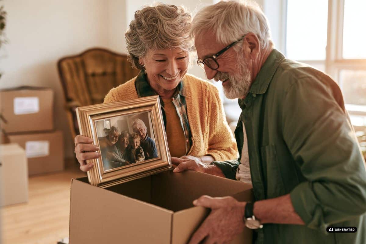 Umzug im Alter: Wie Seniorinnen und Senioren den Wechsel in eine kleinere Wohnung meistern
